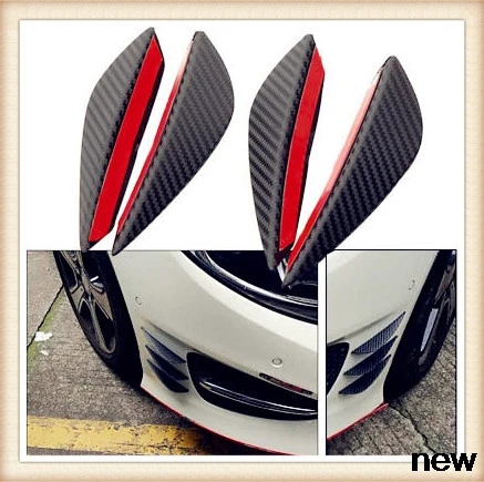 4Pcs Fiber Car Spoiler Canards Front Bumper fin for Audi Q3 Q5 SQ5 Q7 A1 A3 A4 A4L A5 A6 A6L A7 A8 S5 S6 S7
4Pcs Fiber Car Spoiler Canards Front Bumper fin for Audi Q3 Q5 SQ5 Q7 A1 A3 A4 A4L A5 A6 A6L A7 A8 S5 S6 S7