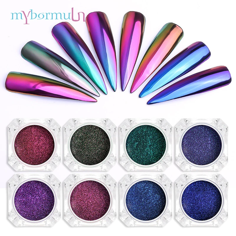 1 Box 0.5g 3D DIY Chameleon Nail Mirror Powder Chrome Pigment Dust Glitters Manicure Nail Art Decoration For Gel Nail Polish
1 Box 0.5g 3D DIY Chameleon Nail Mirror Powder Chrome Pigment Dust Glitters Manicure Nail Art Decoration For Gel Nail Polish