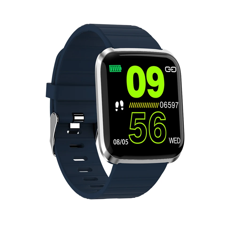 116 Pro Smart Watch Men Fitness Bracelet Tracker 1.3" Color Screen IP67 Waterproof Heart Rate Monitor Bluetooth 4.0 Smartwatch
116 Pro Smart Watch Men Fitness Bracelet Tracker 1.3" Color Screen IP67 Waterproof Heart Rate Monitor Bluetooth 4.0 Smartwatch