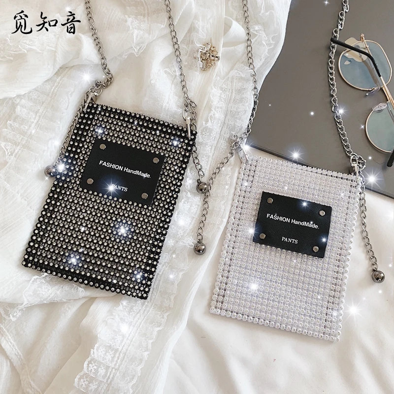 Diamond Mini Phone Bag 2019 Summer Fashion New High Quality Women's Designer Handbag Cute Girl Chain Shoulder Messenger Bag
Diamond Mini Phone Bag 2019 Summer Fashion New High Quality Women's Designer Handbag Cute Girl Chain Shoulder Messenger Bag