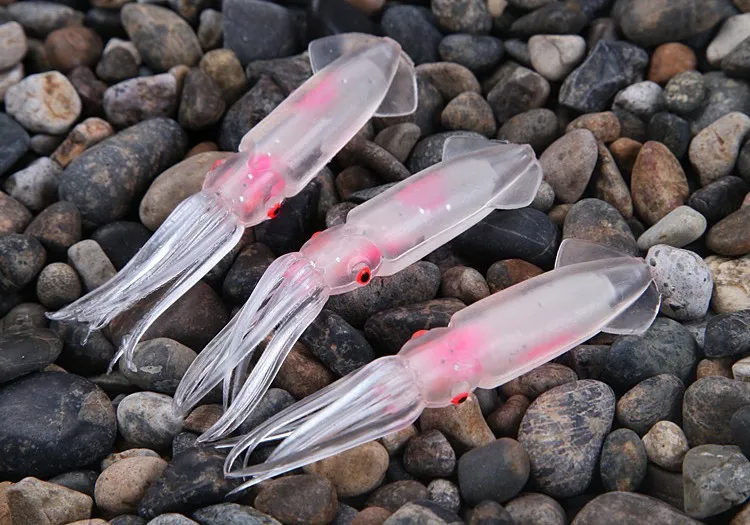 2fishing squid lures  soft  trulinoya fishing jigging lure spinnerbait sea fishing squid jigs artificial bait soft lure