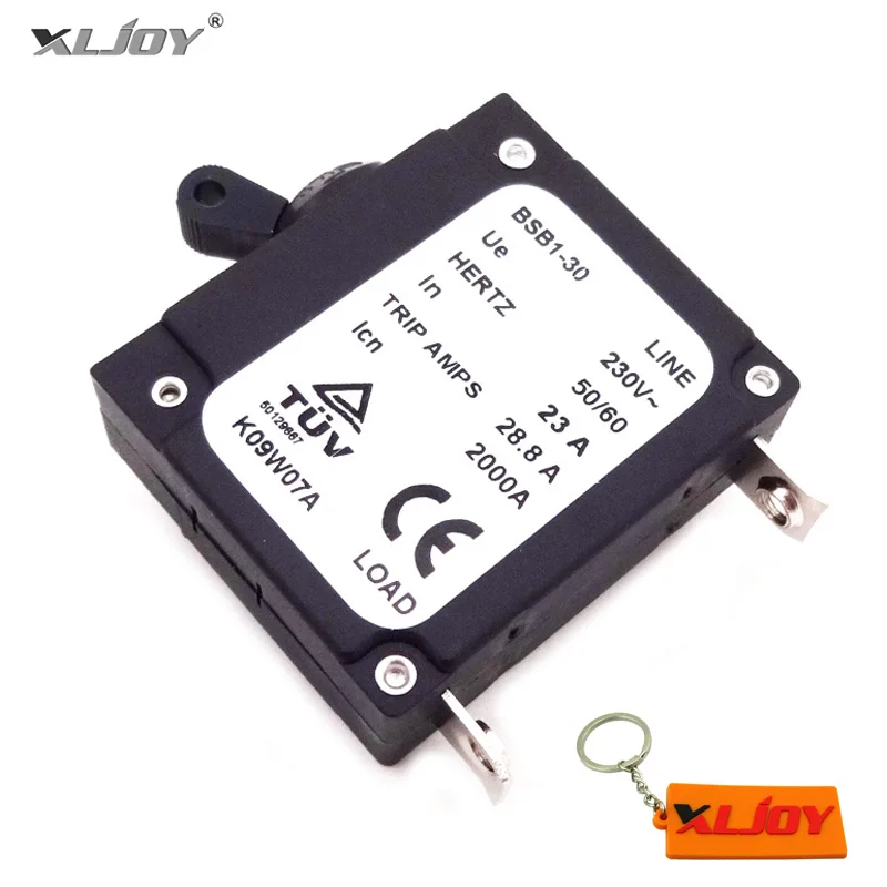 XLJOY 23A Chinese Generator Circuit Breaker BSB1-30 230V 2000A 28.8A Trip Amps HERTZ 50/60
XLJOY 23A Chinese Generator Circuit Breaker BSB1-30 230V 2000A 28.8A Trip Amps HERTZ 50/60