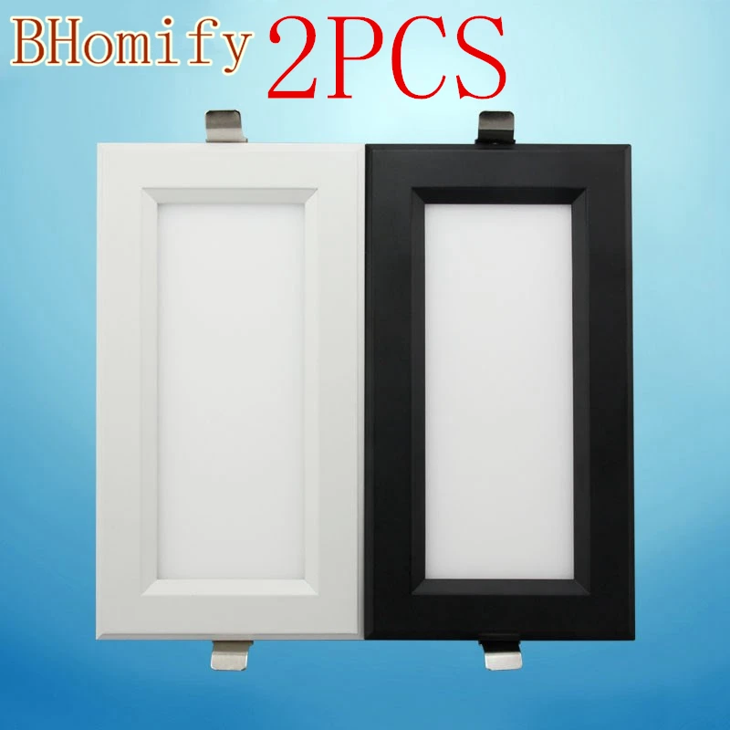 2pcs double Super Bright Recessed square LED Dimmable Downlight COB 15W LED Spot light LED decoration Ceiling Lamp AC110V AC220V
2pcs double Super Bright Recessed square LED Dimmable Downlight COB 15W LED Spot light LED decoration Ceiling Lamp AC110V AC220V