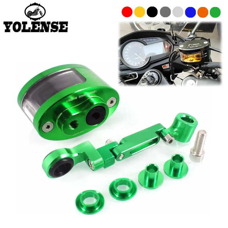 Motorcycle Brake Fluid Reservoir Clutch Tank Oil Fluid Cup Accessories For Kawasaki Ninja 250R Ninja 300 Z 1000SX
Motorcycle Brake Fluid Reservoir Clutch Tank Oil Fluid Cup Accessories For Kawasaki Ninja 250R Ninja 300 Z 1000SX