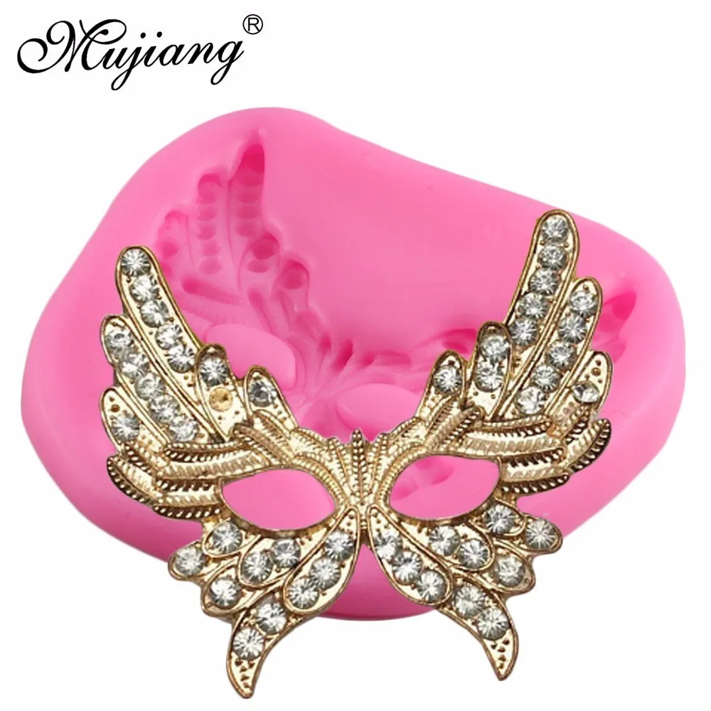 Mujiang Masquerade Mask Silicone Mold For Baking Cupcake Fondant Cake Decorating Tools Sugarcraft Candy Chocolate Gumpaste Mould
Mujiang Masquerade Mask Silicone Mold For Baking Cupcake Fondant Cake Decorating Tools Sugarcraft Candy Chocolate Gumpaste Mould
