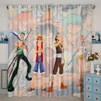 Custom Made 2x Grommet Window Drapery Curtain Nursery Kids Children Room Window Dressing Tulle 200x260cm One Piece Luffy
Custom Made 2x Grommet Window Drapery Curtain Nursery Kids Children Room Window Dressing Tulle 200x260cm One Piece Luffy