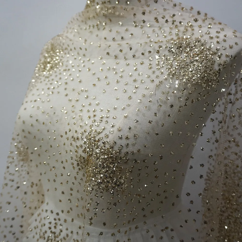2019 NEW arrival sequins lace gold lace fabric Gold glitter shiny lace fabric 1 yard, off white home diy lace material!
2019 NEW arrival sequins lace gold lace fabric Gold glitter shiny lace fabric 1 yard, off white home diy lace material!