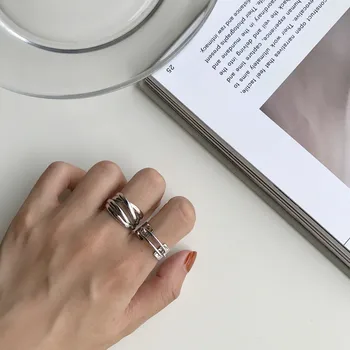 Silvology 925 Sterling Silver High Glossy Weave Ling Rings Silver Temperament Texture Rings for Women 2019 Fashionable Jewelry
Silvology 925 Sterling Silver High Glossy Weave Ling Rings Silver Temperament Texture Rings for Women 2019 Fashionable Jewelry