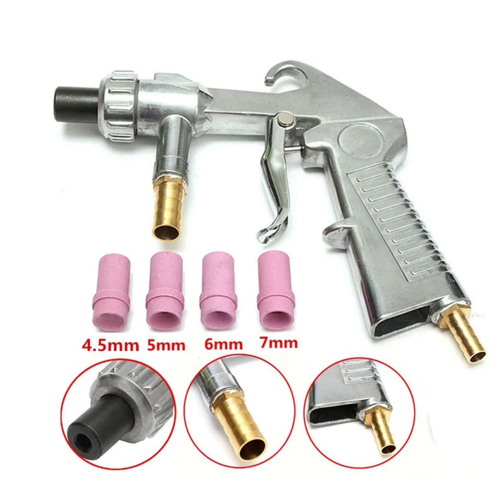 Sandblaster Air Siphon Feed Blast Nozzle Ceramic Tips Abrasive Sand Blasting with Jet Fast Adapter For Sandblasting Cabinet
Sandblaster Air Siphon Feed Blast Nozzle Ceramic Tips Abrasive Sand Blasting with Jet Fast Adapter For Sandblasting Cabinet