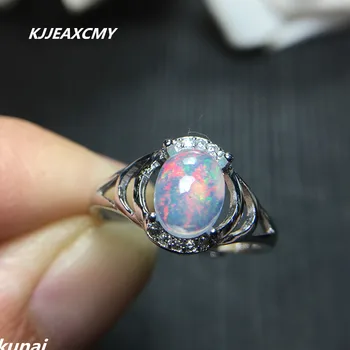 KJJEAXCMY Fine jewelry color jewelry 925 silver inlay natural Opal Ring female prisoners
KJJEAXCMY Fine jewelry color jewelry 925 silver inlay natural Opal Ring female prisoners
