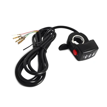 24V Electrical Thumb Twist Grip Bar Throttle Battery Indicator Button Switch Kit For Electric Bike Scooter
24V Electrical Thumb Twist Grip Bar Throttle Battery Indicator Button Switch Kit For Electric Bike Scooter