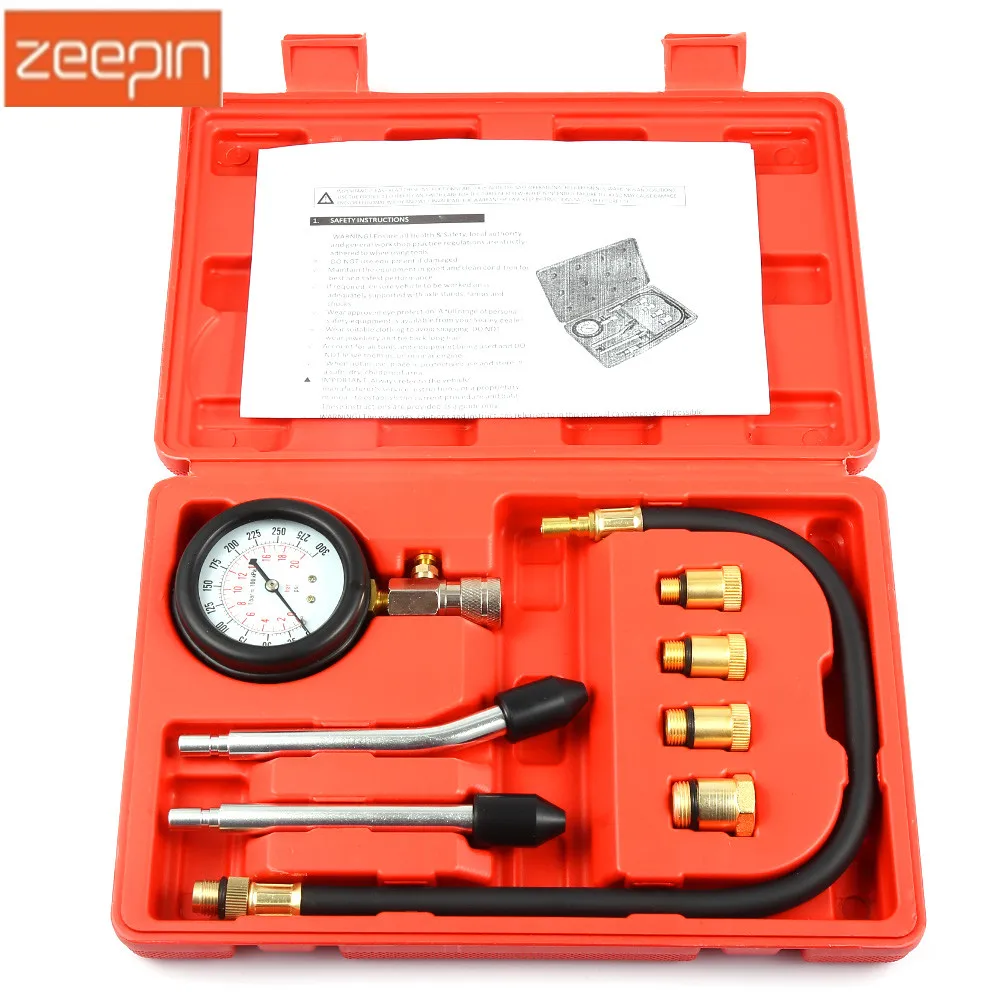 Auto Diagnostic Tool Car Motor Auto Petrol Gas Engine Cylinder Compression Gauge Tester Kit Motorcycle Pressure Gauge 4 Thread
Auto Diagnostic Tool Car Motor Auto Petrol Gas Engine Cylinder Compression Gauge Tester Kit Motorcycle Pressure Gauge 4 Thread