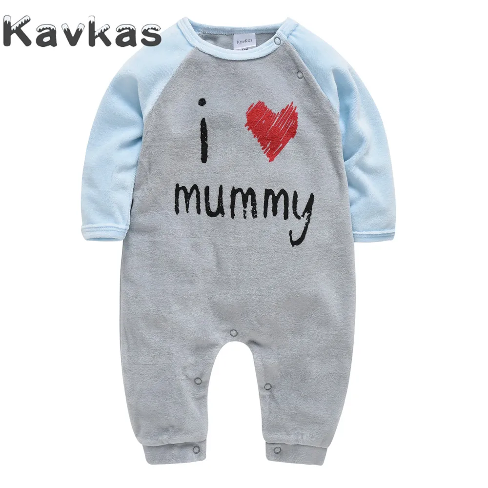 Kavkas Baby Boys Romper Winter Long Sleeve Love Mom Dad Baby Clothes Newbron 0-3 months Jumpsuit roupa de bebes Pajamas
Kavkas Baby Boys Romper Winter Long Sleeve Love Mom Dad Baby Clothes Newbron 0-3 months Jumpsuit roupa de bebes Pajamas