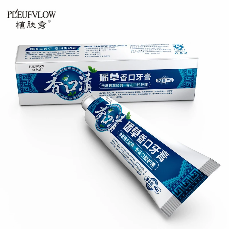 Herbal Fresh Breath Whitening Toothpaste Mint Foam Toothpaste Clearing Tooth Remove Stain Plaque Anti-sensitive Oral Hygiene 90g
Herbal Fresh Breath Whitening Toothpaste Mint Foam Toothpaste Clearing Tooth Remove Stain Plaque Anti-sensitive Oral Hygiene 90g