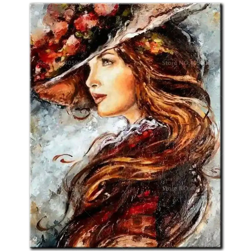 5D DIY Diamond Painting Beauty Full Square Diamond Embroidery girl with Hat Cross Stitch Pictures Of Rhinestones Mosaic A1016
5D DIY Diamond Painting Beauty Full Square Diamond Embroidery girl with Hat Cross Stitch Pictures Of Rhinestones Mosaic A1016