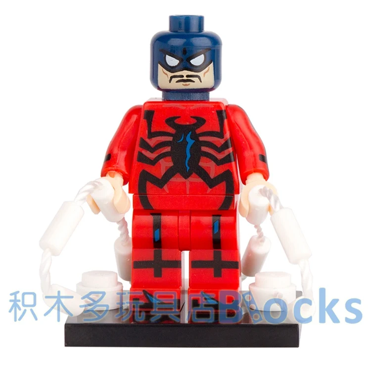 Single Sale Custom Wolf Spiderman Paladin Iron Man Spider-Man Avengers Super Heroes minifig assemble Building Blocks Toys Gift
Single Sale Custom Wolf Spiderman Paladin Iron Man Spider-Man Avengers Super Heroes minifig assemble Building Blocks Toys Gift