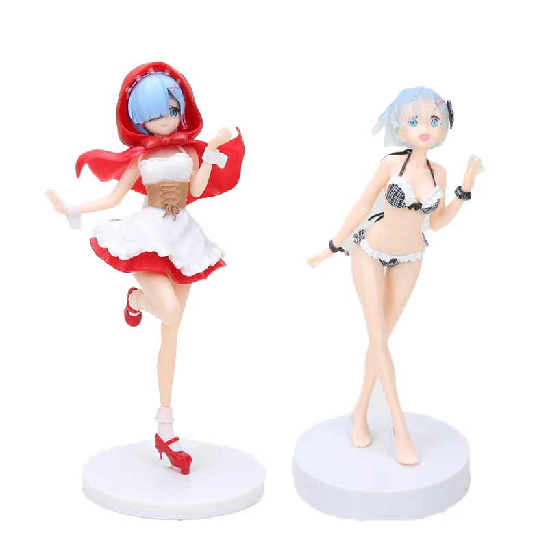 Anime Re:Life in a different world from zero Rem Red Hood Ver. Rem swimsuit Ver.PVC Action Figure Collection Toy Dolls
Anime Re:Life in a different world from zero Rem Red Hood Ver. Rem swimsuit Ver.PVC Action Figure Collection Toy Dolls