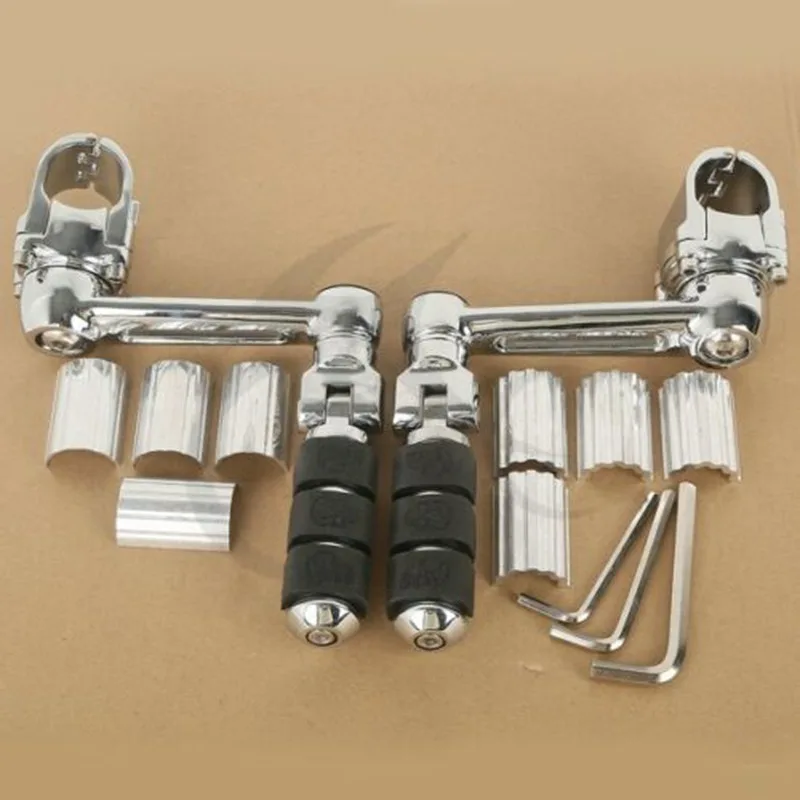 Motorcycle 7/8" 30mm 35mm Left Right Chrome Front Foot pegs Footrest For Honda GL1800 GOLDWING Adjustable
Motorcycle 7/8" 30mm 35mm Left Right Chrome Front Foot pegs Footrest For Honda GL1800 GOLDWING Adjustable