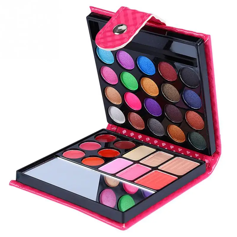 Cosmetics Eyeshadow Palette Natural 32 Colors Makeup Up Modification Lip Gloss Blush Set Brush Button Bag
Cosmetics Eyeshadow Palette Natural 32 Colors Makeup Up Modification Lip Gloss Blush Set Brush Button Bag