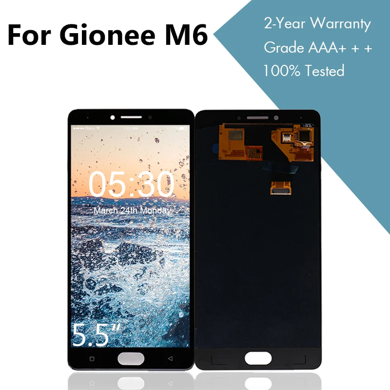 For Gionee M6 LCD Display With Touch Screen Assembly Replacement For Gionee M6 Screen LCD Display
For Gionee M6 LCD Display With Touch Screen Assembly Replacement For Gionee M6 Screen LCD Display