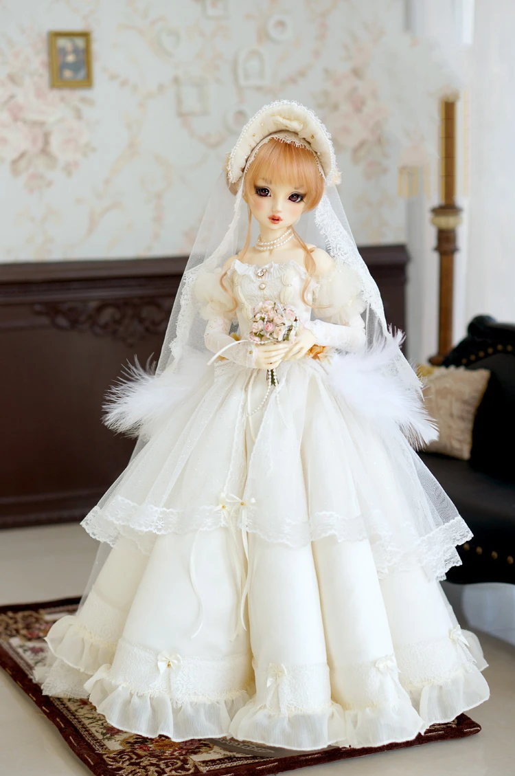 SD bjd doll cloth Wedding Dress for SD16 SDGR Doll Girls Toys Wedding Present Birthday Gift
SD bjd doll cloth Wedding Dress for SD16 SDGR Doll Girls Toys Wedding Present Birthday Gift
