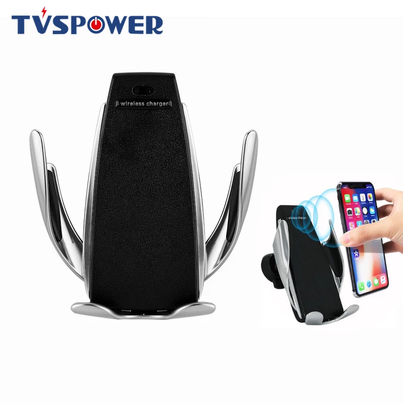 S5 Wireless Car Charger Fast Charging Air Vent Infrared Sensor Automatic Clamping Holder Mount For iphone Xiaomi Samsung Huawei
S5 Wireless Car Charger Fast Charging Air Vent Infrared Sensor Automatic Clamping Holder Mount For iphone Xiaomi Samsung Huawei