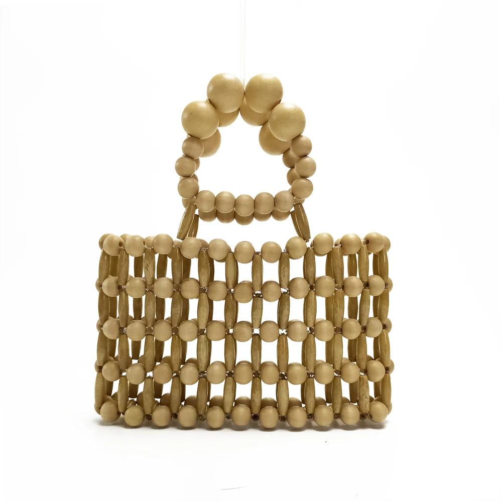Bamboo Bag For Women Small Wood beaded Bags Big Name Design INS Popular Summer Holiday Beach Bag
Bamboo Bag For Women Small Wood beaded Bags Big Name Design INS Popular Summer Holiday Beach Bag