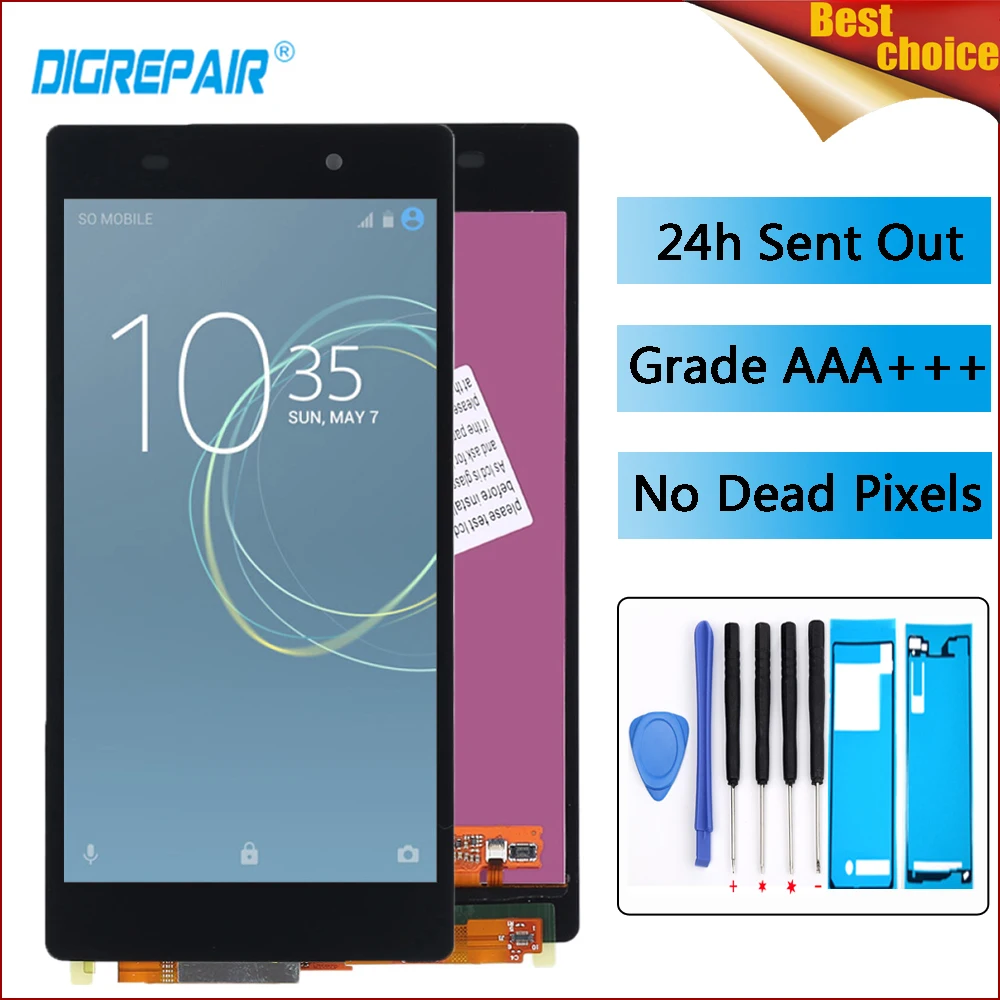 For SONY Xperia Z2 display L50W D6502 D6503 Display Touch Screen Digitizer Replacement parts D6503 lcd For Sony Xperia Z2 lcd
For SONY Xperia Z2 display L50W D6502 D6503 Display Touch Screen Digitizer Replacement parts D6503 lcd For Sony Xperia Z2 lcd