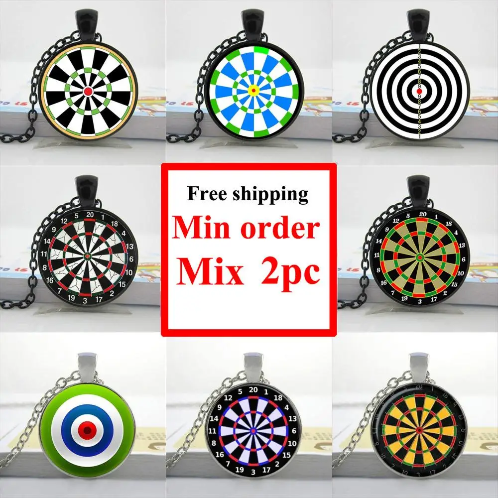 HZShinling 2018 Dart Necklace Dart Pendant Dart Jewelry Round Glass Target Necklace Personalized Picture Necklace HZ1
HZShinling 2018 Dart Necklace Dart Pendant Dart Jewelry Round Glass Target Necklace Personalized Picture Necklace HZ1