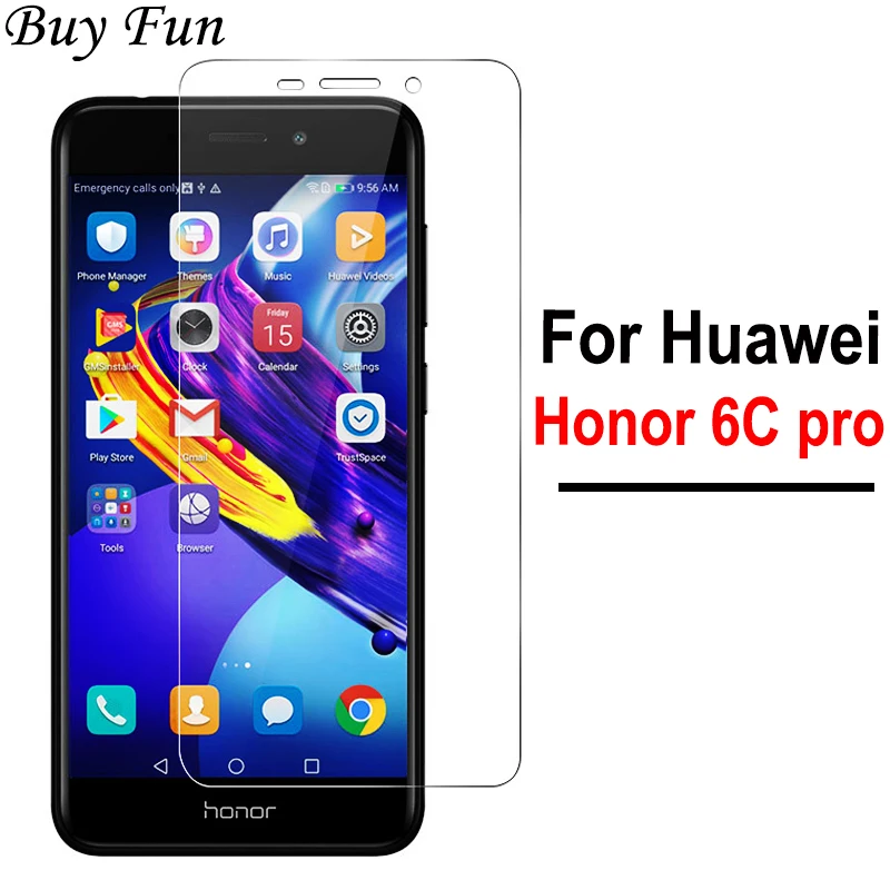 Закаленное стекло для Huawei Honor 6C Pro защита экрана 9H 6 C V9 Play стеклянная пленка 5