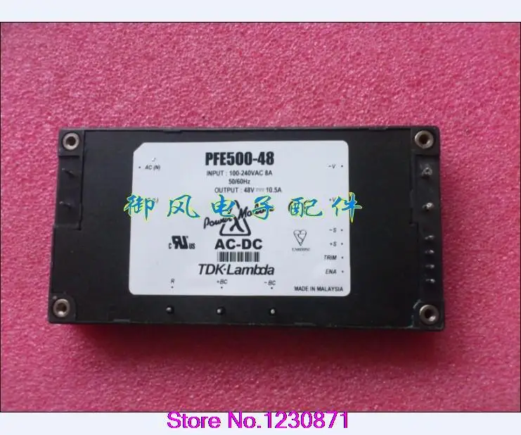PFE500-48 imports LAMBDA Module 100-240VAC 48VDC 10.5A buck switch module
PFE500-48 imports LAMBDA Module 100-240VAC 48VDC 10.5A buck switch module