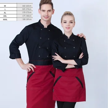 10pc s Chef wear long sleeved clothing and hotel kitchen chef cake baking pastry overalls kitchener white suit plus size by
10pc s Chef wear long sleeved clothing and hotel kitchen chef cake baking pastry overalls kitchener white suit plus size by