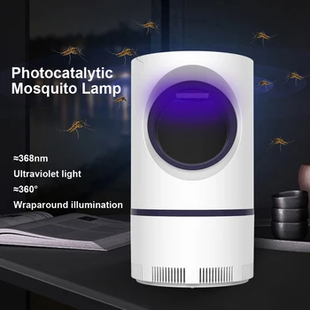 368nm Ultraviolet Light Mosquito Killer Lamp Anti Electric USB Insect Killer Bug Zapper Photocatalyst Repellent Trap Outdoor
368nm Ultraviolet Light Mosquito Killer Lamp Anti Electric USB Insect Killer Bug Zapper Photocatalyst Repellent Trap Outdoor