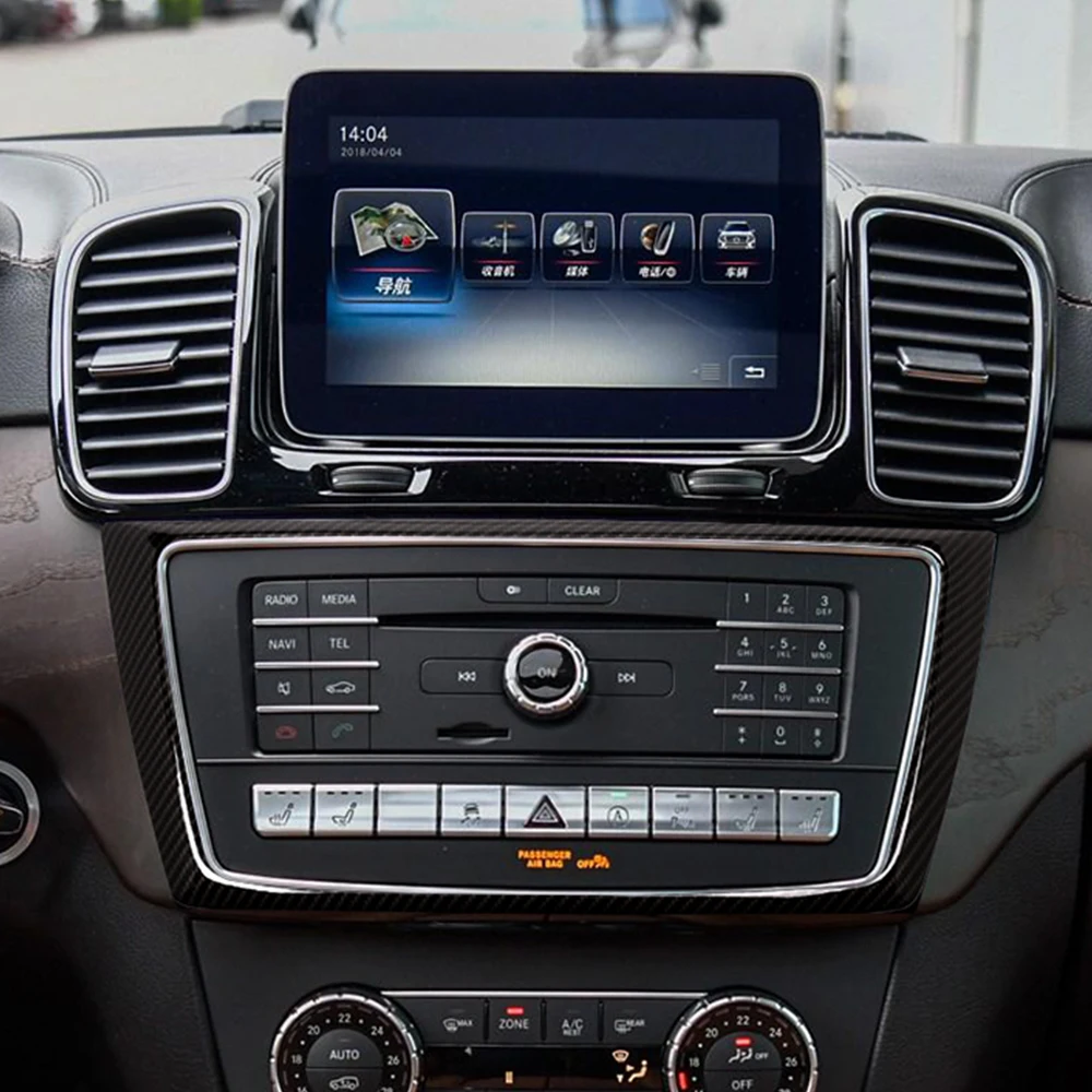 Car Center Console Air Conditioning CD Panel Cover Trim Sticker For Mercedes Benz ML X166 GLE W166 GL GLS W166 Car Accessories
Car Center Console Air Conditioning CD Panel Cover Trim Sticker For Mercedes Benz ML X166 GLE W166 GL GLS W166 Car Accessories