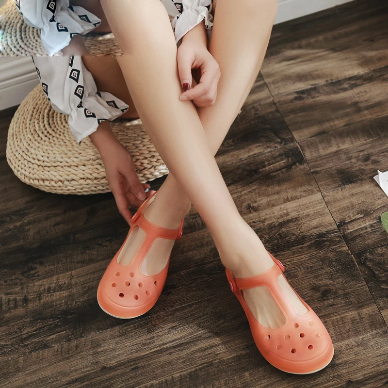 Summer Women Mules Clogs Beach Breathable Mary Janes Sweet Slippers Woman's Sandals Jelly Shoes Cute Garden Shoes Clog For Woman
Summer Women Mules Clogs Beach Breathable Mary Janes Sweet Slippers Woman's Sandals Jelly Shoes Cute Garden Shoes Clog For Woman