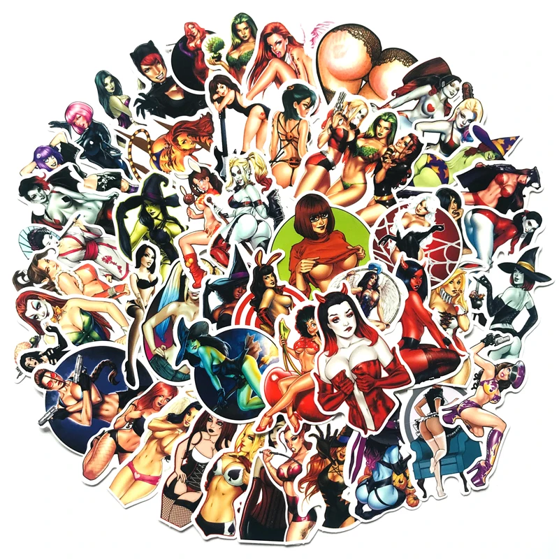 50Pcs Witch Beauty Sexy Girl Graffiti Sticker Luggage Trolley Sticker Movie Graffiti Halle Helmet Decal Anime Cartoon Stickers
50Pcs Witch Beauty Sexy Girl Graffiti Sticker Luggage Trolley Sticker Movie Graffiti Halle Helmet Decal Anime Cartoon Stickers