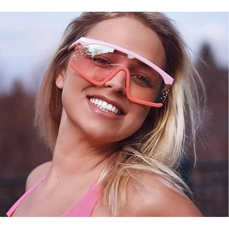MINCL Oversize One Piece Square Sunglasses For Women 2019 Luxury Brand Pink Red Sun Glasses Men Half Frame Chic Eyewear Hot NX
MINCL Oversize One Piece Square Sunglasses For Women 2019 Luxury Brand Pink Red Sun Glasses Men Half Frame Chic Eyewear Hot NX