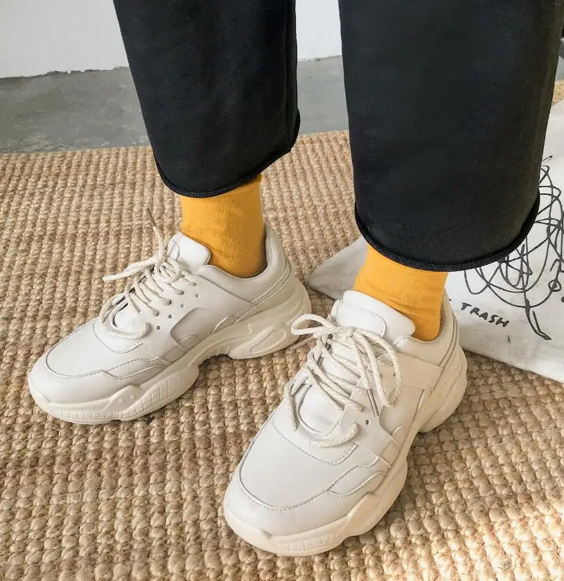Women Vulcanized Shoes Autumn White Shoes Sneakers Women Fashion Brand Platform Shoes Ladies Footwear Breathable Sneakers
Women Vulcanized Shoes Autumn White Shoes Sneakers Women Fashion Brand Platform Shoes Ladies Footwear Breathable Sneakers