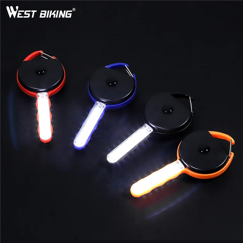 WEST BIKING Mini LED Flashlight 3 Modes Lamp Keychain Lamp Emergency Camping Light Outdoor Sports Bicycle Lights Bike Taillight
WEST BIKING Mini LED Flashlight 3 Modes Lamp Keychain Lamp Emergency Camping Light Outdoor Sports Bicycle Lights Bike Taillight