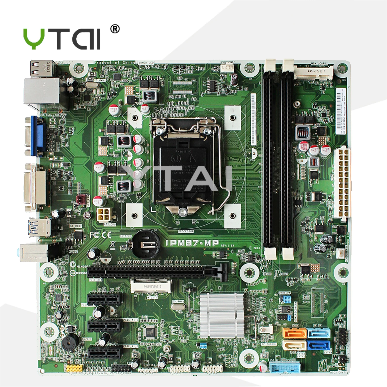 IPM87-MP 707825-003 for HP IPM87-MP Desktop Motherboard H87 707825-003 732239-503 732239-603 mainboard warranty 90 days
IPM87-MP 707825-003 for HP IPM87-MP Desktop Motherboard H87 707825-003 732239-503 732239-603 mainboard warranty 90 days