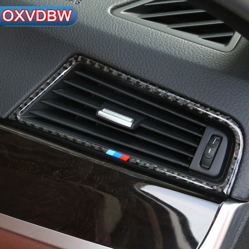 Interior Sticker Carbon Fiber Trim Air Outlet Conditioning Cover Stickers 5 series For BMW F10 2011-2017 Accessories
Interior Sticker Carbon Fiber Trim Air Outlet Conditioning Cover Stickers 5 series For BMW F10 2011-2017 Accessories