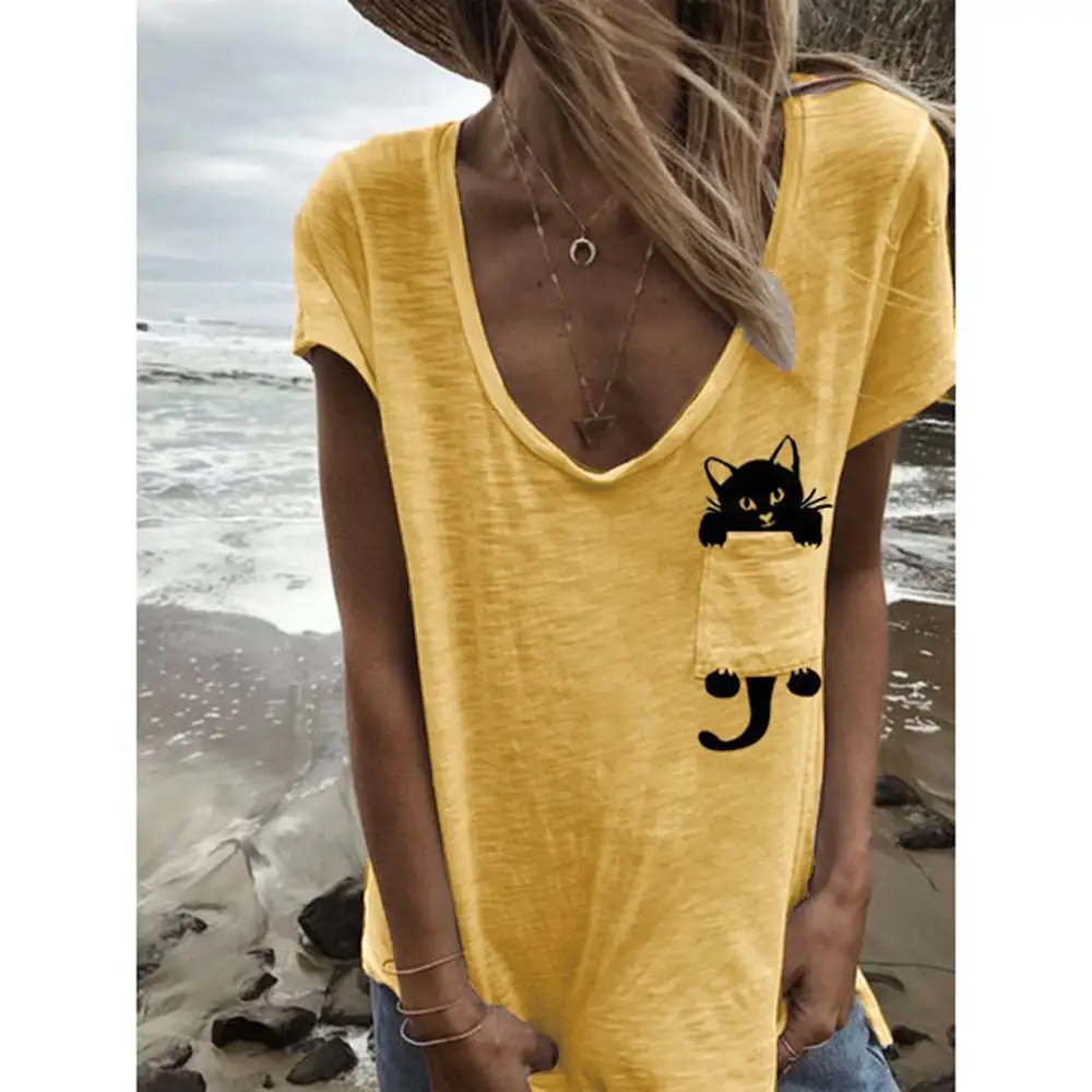 Fashion Short Sleeve Women Animal Summer Print Casual Easy O-Neck Beach Blouse
Fashion Short Sleeve Women Animal Summer Print Casual Easy O-Neck Beach Blouse
