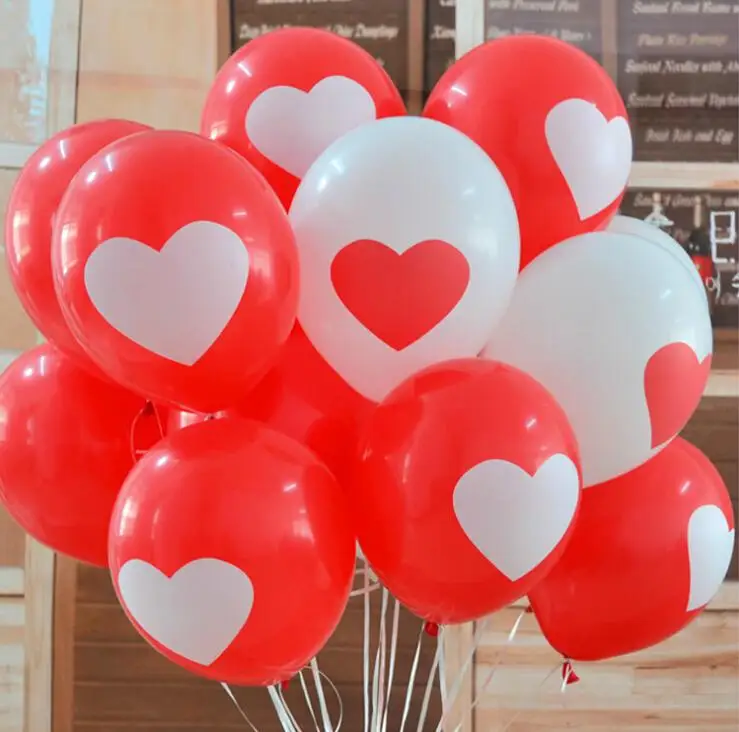 festival supplies 2.8grams 12 inch 30cm heart printing round red white Latex Balloons for Birthday Wedding Party
festival supplies 2.8grams 12 inch 30cm heart printing round red white Latex Balloons for Birthday Wedding Party