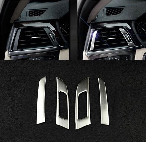 FIT FOR BMW 3 4 SERIES F30 F32 F34 F36 CHROME SIDE AIR VENT TRIM COVER BEZEL INTERIOR INSERT FRAME OUTLET SURROUND GARNISH
FIT FOR BMW 3 4 SERIES F30 F32 F34 F36 CHROME SIDE AIR VENT TRIM COVER BEZEL INTERIOR INSERT FRAME OUTLET SURROUND GARNISH