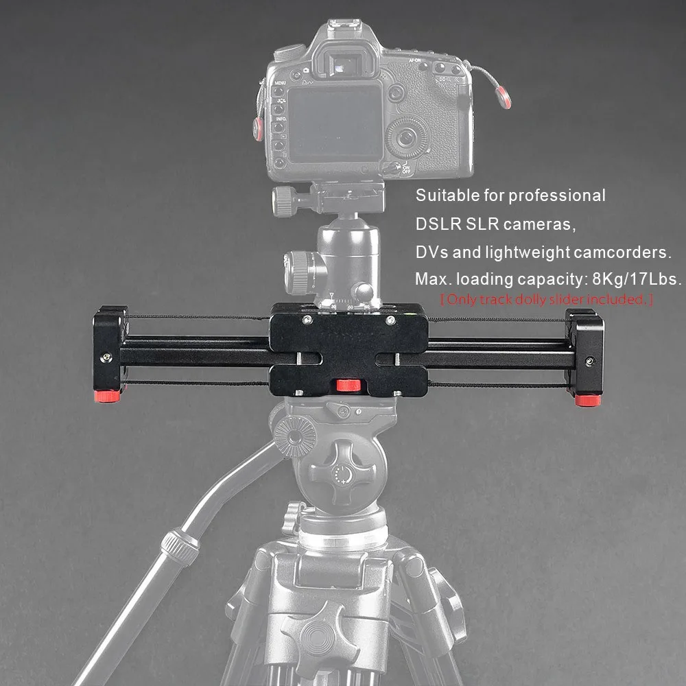 Compact Retractable Track Dolly Slider 50cm Rail Shooting Video Stabilizer 86cm Actual Sliding Distance
Compact Retractable Track Dolly Slider 50cm Rail Shooting Video Stabilizer 86cm Actual Sliding Distance