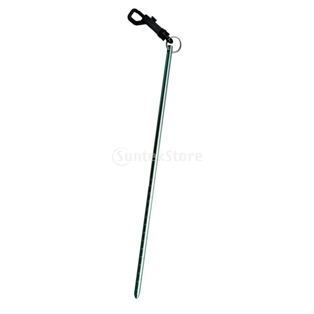 Portable Durable Aluminum Scuba Diving Diver Lobster Tickle Pointer Stick Rod Tank Banger with Bolt Snap Clip - Choose Color