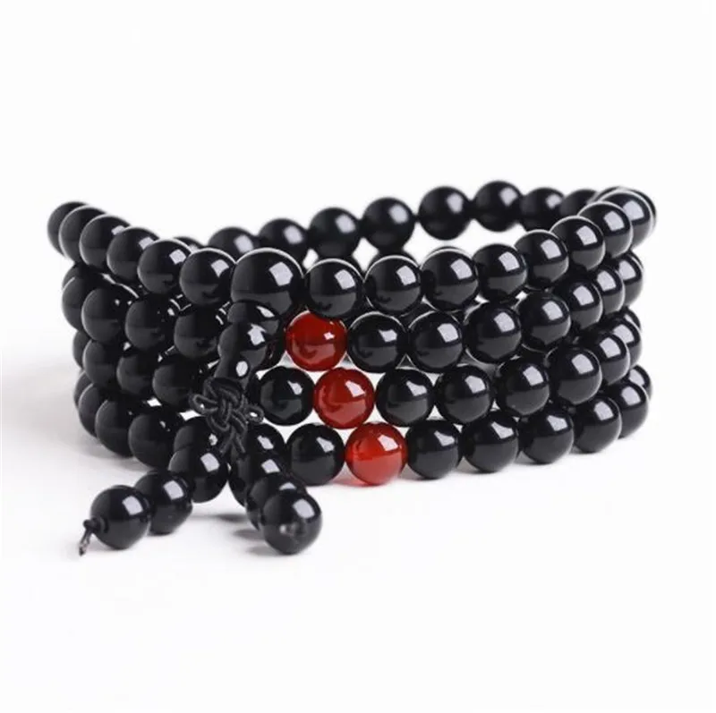 Natural Black Obsidian Stone Bracelets 6mm 108 Beads for Lover Men Women Crystal Bracelet Jewelry
Natural Black Obsidian Stone Bracelets 6mm 108 Beads for Lover Men Women Crystal Bracelet Jewelry