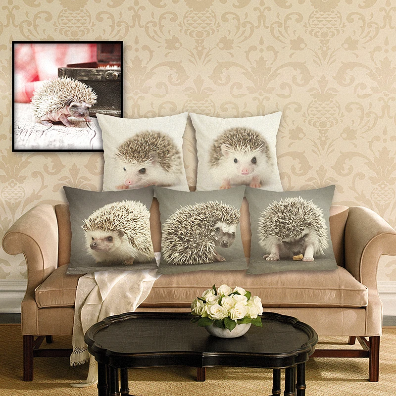 Hedgehog Print Cushion Cover Home Decor Decorative Cushion Case Throw Pillow Cover Linen Cushion for Sofa Decorative Pillows
Hedgehog Print Cushion Cover Home Decor Decorative Cushion Case Throw Pillow Cover Linen Cushion for Sofa Decorative Pillows