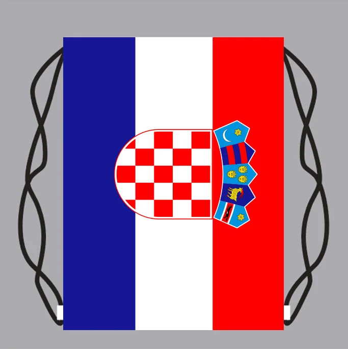 Drawstring Backpack Bag with Croatia Flag Small Backpack Printing Customized Logo
Drawstring Backpack Bag with Croatia Flag Small Backpack Printing Customized Logo
