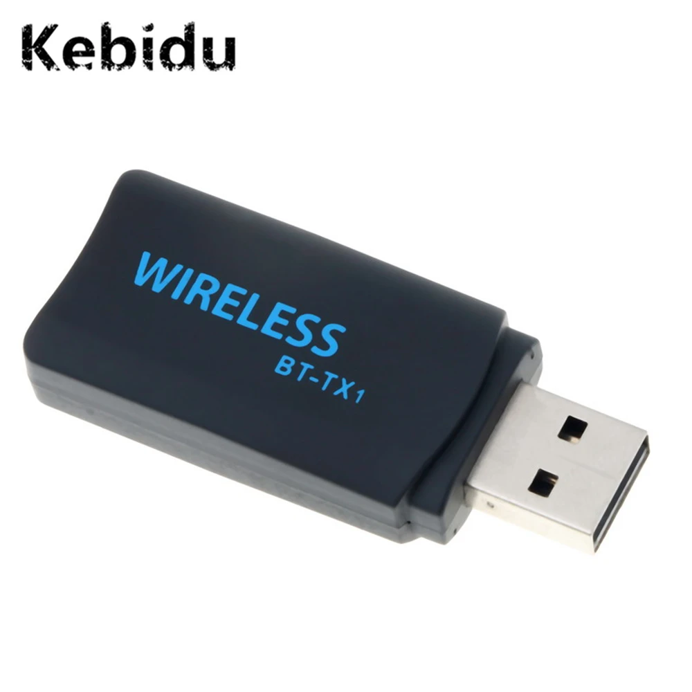 Kebidu BT-42 Bluetooth Transmitter Adapter USB 3.5mm AUX Wireless Audio Music Emitter Adaptor Dongle for Computer TV with Cable
Kebidu BT-42 Bluetooth Transmitter Adapter USB 3.5mm AUX Wireless Audio Music Emitter Adaptor Dongle for Computer TV with Cable